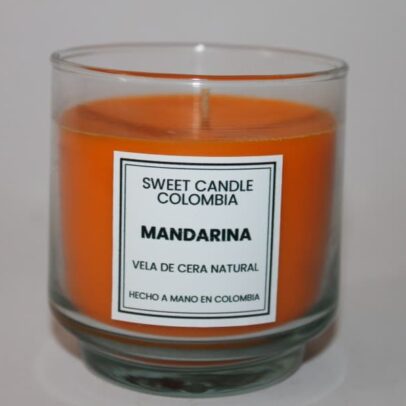 VELA NARANJA MANDARINA