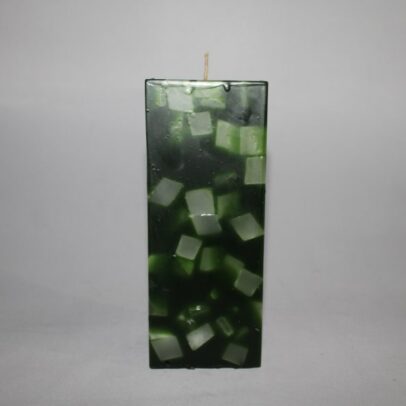 VELAS MEDELLIN VELA CUADRADA VERDE LIMON