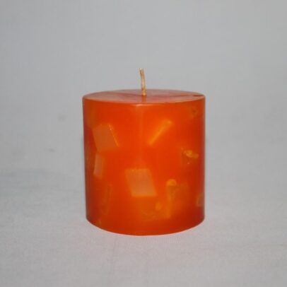 VELAS BOGOTA VELON 7X7 NARANJA